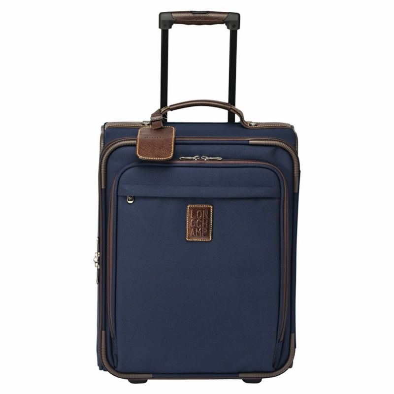 Blue Longchamp Boxford S Men's Suitcases